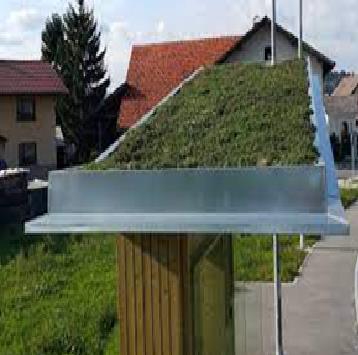 Zelena streha avtobusne postaje (Logatec)